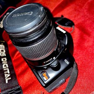 Cannon EOS Rebel XS Digital Camera with accessories